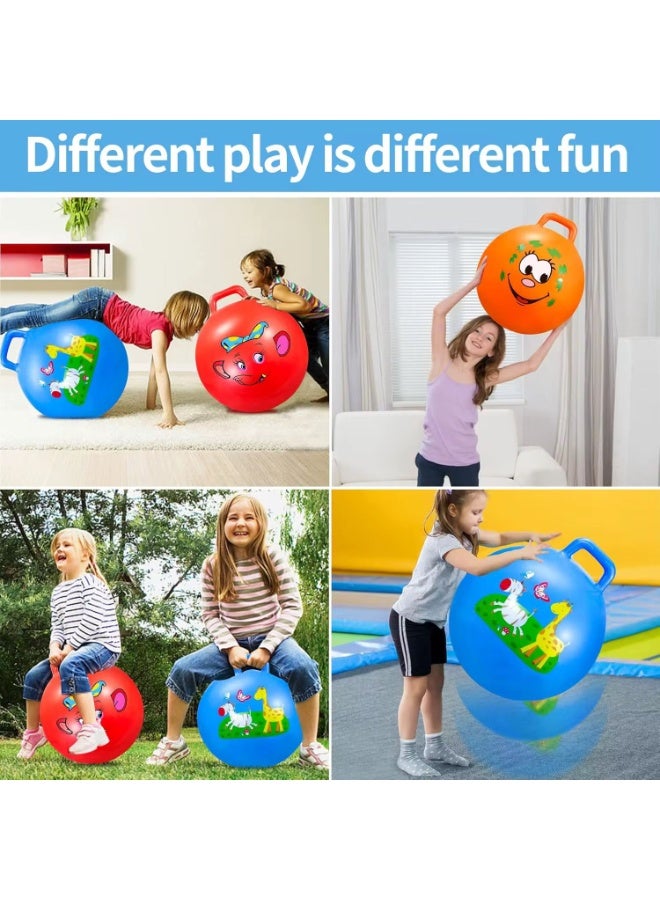 كرة نطاطة بمقبض للأطفال بأشكال رائعة للعب في كل مكان، أشكال وألوان مختلفة - Image 4